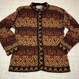 Vintage The Alpaca Collection alpaca cardigan